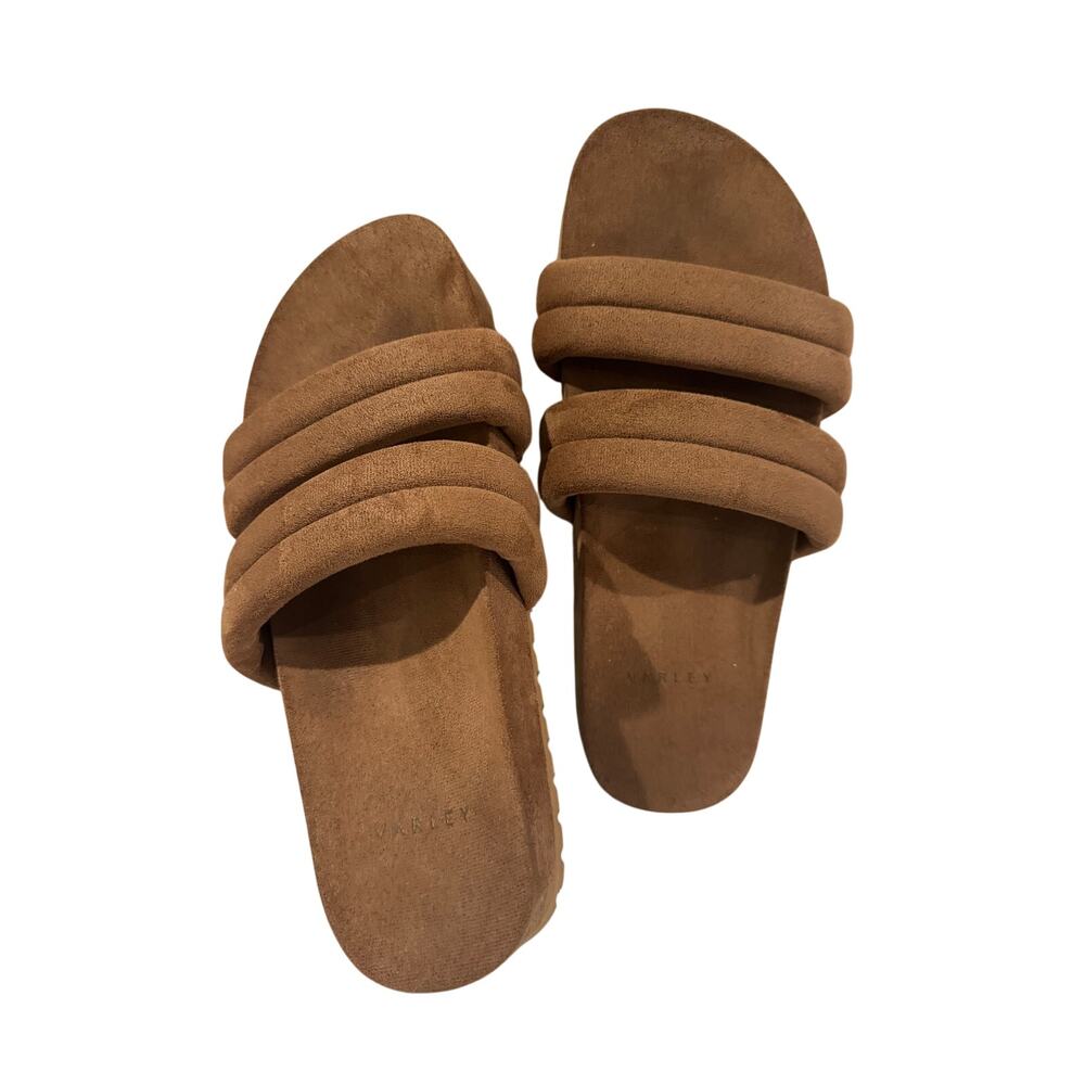 Varley Giles Quilted Slides Sandals 7